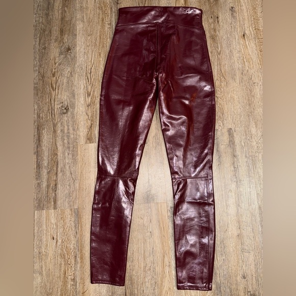 SPANX • Faux Patent Leather Leggings - Picture 9 of 12
